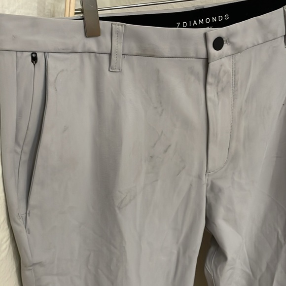7DIAMONDS Men's Infinity Chino Pant Size 38X32 In Fog - Picture 5 of 12